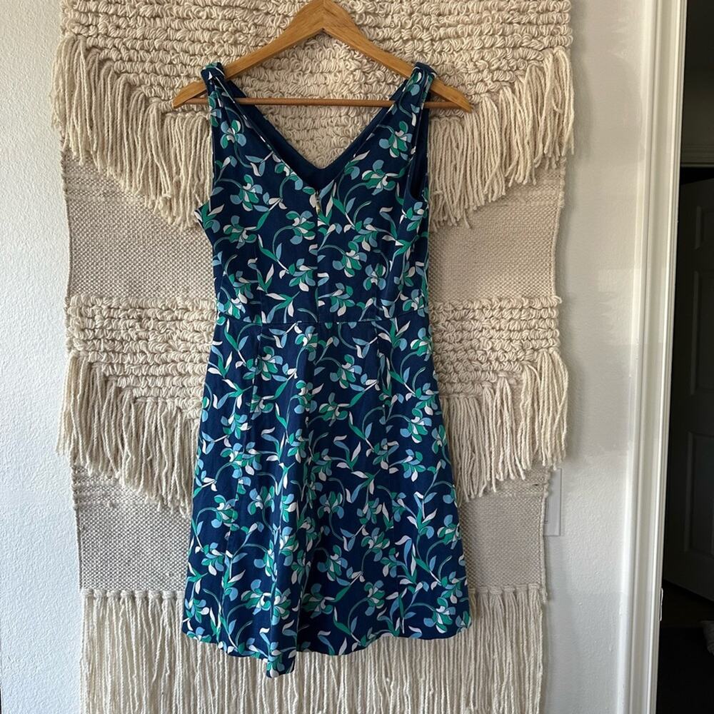 Draper James Floral Knot Shoulder Dress - Picture 8 of 8